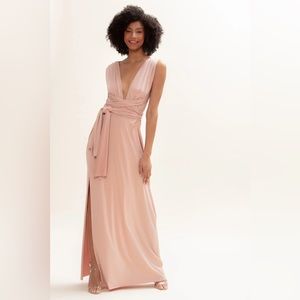 Two Birds convertible dress wedding guest bridesmaid